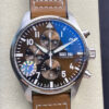 Replica IWC Pilot Chronograph Edition Le Petit Prince IW377713 ZF Factory Chocolate Dial