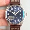 Replica IWC Pilot Mark XVIII IW327004 MKS Factory Blue Dial