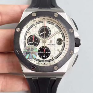 Replica Audemars Piguet Royal Oak Offshore 26400SO.OO.A002CA.01 JF Factory V2 White Dial