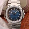 Replica Patek Philippe Nautilus 5711 PF Factory Diamond Bezel Blue Dial