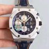 Replica Audemars Piguet Royal Oak Offshore Navy 26470ST.OO.A027CA.01 JF Factory V2 Blue Dial