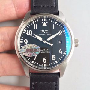 Replica IWC Pilot Mark XVIII Edition Laureus Sport IW324703 MKS Factory V2 Blue Dial