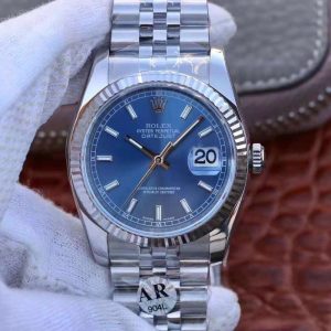 Replica Rolex Datejust M126334-0002 36mm AR Factory Blue Dial