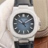 Replica Patek Philippe Nautilus Jumbo 5719/1G-001 KM Factory Blue Dial