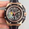 Replica Audemars Piguet Royal Oak Offshore 26290RO.OO.A001VE.01 JF Factory V2 Balck Dial