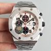 Replica Audemars Piguet Royal Oak Offshore Panda 26170ST.OO.D101CR.02 JF Factory V2 White Dial