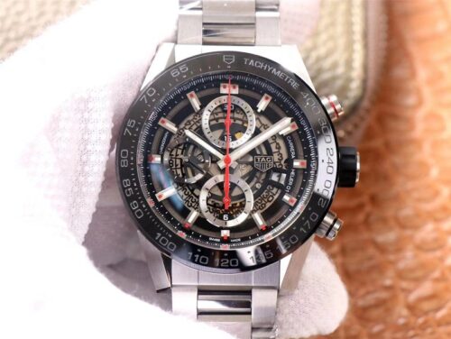 Replica TAG Heuer Carrera CAR2A1W.BA0703 XF Factory Black Dial