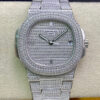 Replica Patek Philippe Nautilus 5719/10G-010 PPF Factory V4 Silver Diamond