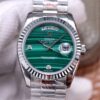 Replica Rolex President Day Date 18038 Malachite Green Diamond Dial