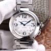 Replica Cartier Pasha W31073M7 V9 Factory Silver Dial