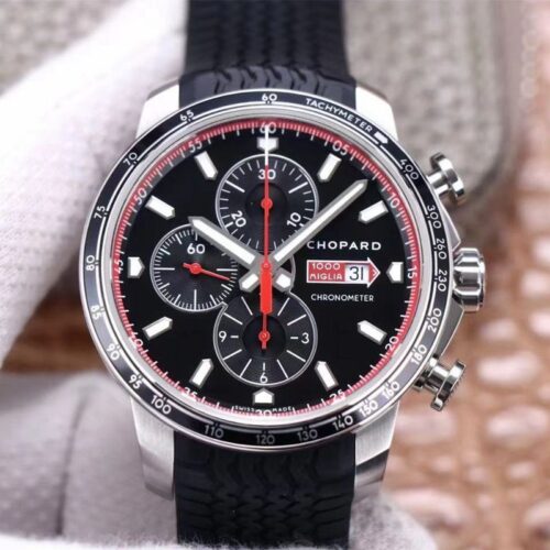 Replica Chopard Classic Racing Mille Miglia GTS Chronograph 168571-3001 V7 Factory Black Dial