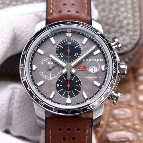 Replica Chopard Classic Racing Mille Miglia GTS Chronograph 168571-3004 V7 Factory Gray Dial