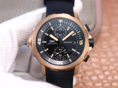 Replica IWC Aquatimer Darwin Adventure Tour Special Edition IW379503 V6 Factory Black Strap