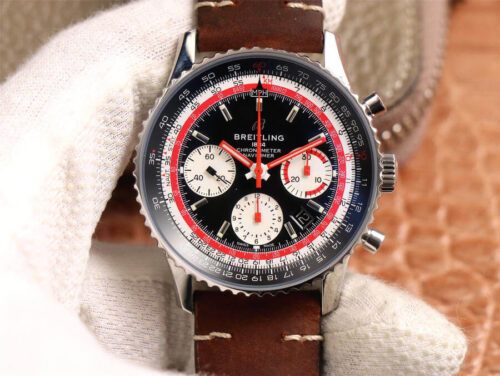 Replica Breitling Navitimer AB01211B1B1X1 V9 Factory Brown Strap