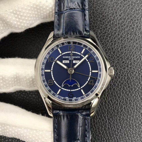 Replica Vacheron Constantin FiftySix Day-Date 4000E/000A-B548 ZF Factory Blue Strap