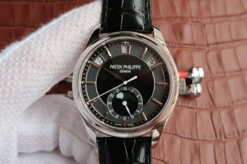 Replica Patek Philippe Grand Complications 5205R-001 KM Factory Black Strap