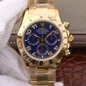 Replica Rolex Daytona Cosmograph 116528 JH Factory Blue Dial