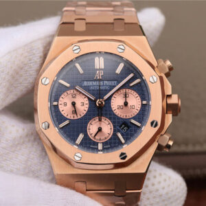 Replica Audemars Piguet Royal Oak Chronograph 26331OR.OO.1220OR.01 OM Factory Blue Strap