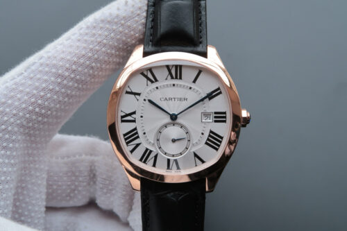 Replica Drive De Cartier WGNM0003 V6 Factory Black Strap