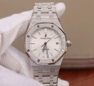 Replica Audemars Piguet Royal Oak 15454BC.GG.1259BC.01 JH Factory Silver Strap