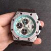 Replica Audemars Piguet Royal Oak Offshore 26187ST.OO.D801CR.01 JF Factory Brown Strap