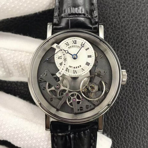 Replica Breguet Tradition 7097 7097BB/G1/9WU ZF Factory Black Strap