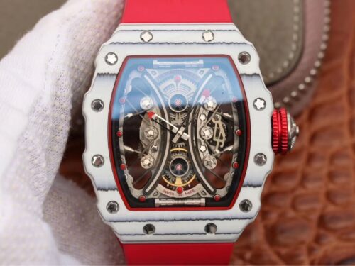 Replica Richard Mille RM53-01 KV Factory Rubber Strap