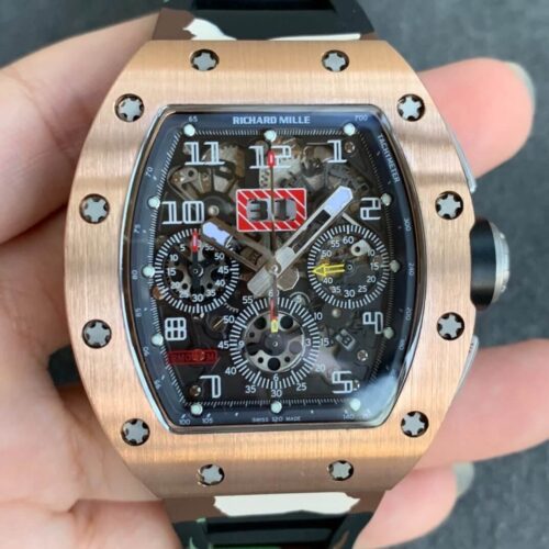 Replica Richard Mille RM11 KV Factory Rubber Strap