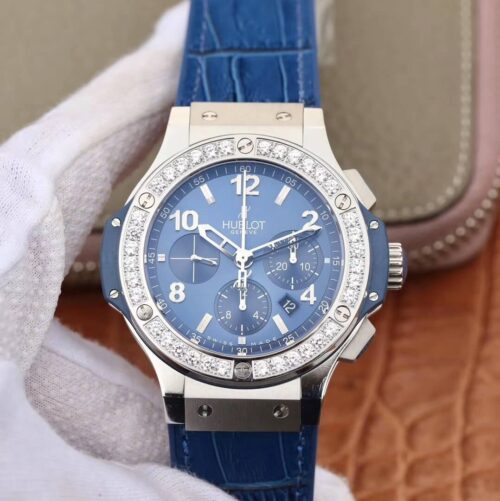 Replica Hublot Big Bang 341.SX.7170.LR.1204 V6 Factory Blue Strap