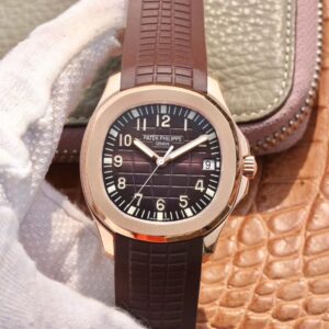 Replica Patek Philippe Aquanaut 5167R-001 40mm ZF Factory Brown Strap