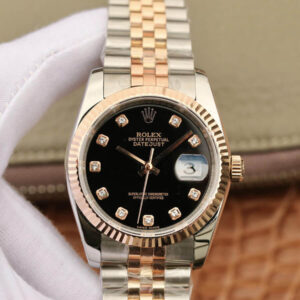 Replica Rolex Datejust 116231 GM Factory Black Dial