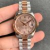 Replica Rolex Datejust M278271-0023 GS Factory Rose Gold Dial