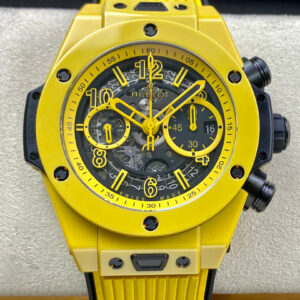 Replica Hublot BIG BANG Unico 441.CY.471Y.RX ZF Factory Yellow Ceramic Case