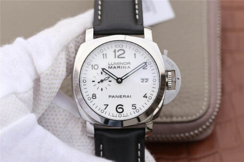 Replica Panerai Luminor 1950 PAM00499 VS Factory White Strap