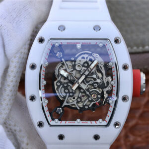 Replica Richard Mille RM055 KV Factory Rubber Strap