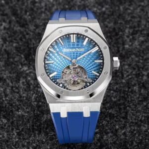 Replica Audemars Piguet Royal Oak Tourbillon R8 Factory Blue Strap