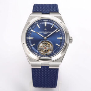 Replica Vacheron Constantin Overseas Tourbillon 6000V/110A-B544 BBR Factory Blue Rubber Strap