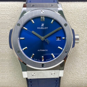 Replica Hublot Classic Fusion 542.NX.7170.LR 42MM WWF Factory Blue Strap