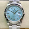 Replica Rolex Day Date M228206-0044 EW Factory Blue Dial