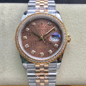 Replica Rolex Datejust M126281RBR-0013 BP Factory Diamond-Set Bezel