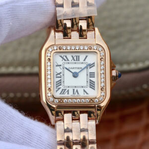 Replica Panthere De Cartier WJPN0008 8848 Factory Diamond-Set Bezel