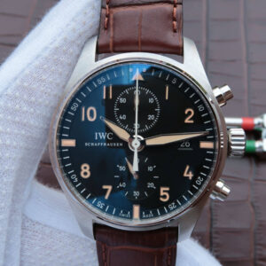 Replica IWC Pilot IW387808 ZF Factory Brown Strap