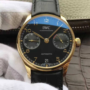 Replica IWC Portugieser IW500101 ZF Factory Black Strap