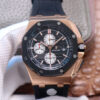 Replica Audemars Piguet Royal Oak Offshore 26401RO.OO.A002CA.01 JF Factory Black Strap