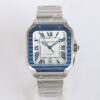 Replica Cartier Santos GF Factory White Dial