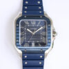 Replica Cartier Santos GF Factory Blue Strap