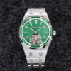 Replica Audemars Piguet Royal Oak Tourbillon 26532IC.EE.1220TI.01 R8 Factory Green Dial