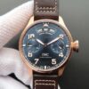 Replica IWC Pilot IW502701 ZF Factory Brown Strap