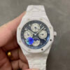 Replica Audemars Piguet Royal Oak 26579CB.OO.1225CB.01 APS Factory V3 White Strap