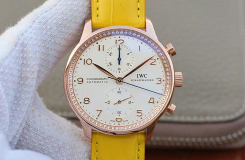 Replica IWC Portuguese ZF Factory Diamond-Set Bezel